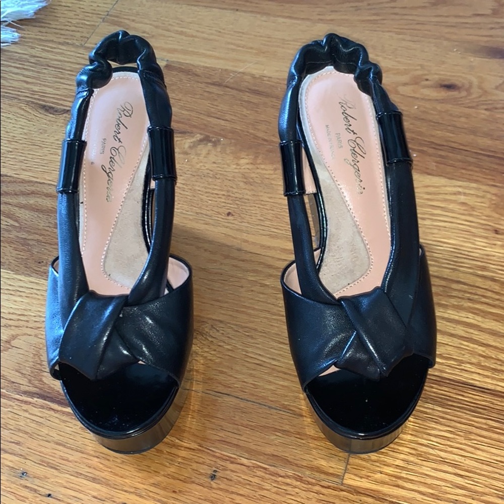 Robert Clergerie Heeled Leather Sandals
